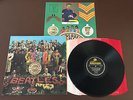 THE BEATLES UK 1ST PRESS LP (SGT PEPPERS LONELY HEARTS..) CUT OUTS & FLAME INNER