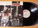 Vintage reggae 2x lp BURNING SPEAR Live in Paris Zenith '88 Slash gatefold promo
