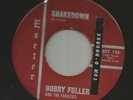 ROCKABILLY GARAGE-  BOBBY FULLER & FANATICS- SHAKEDOWN  -HEAR BOTH-1964 EXETER
