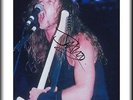 METALLICA - JAMES HETFIELD - ORIGINAL HAND SIGNED AUTOGRAPH