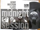 GERRY MULLIGAN LEE KONITZ CHET BAKER MIDNIGHT SESSION ITALY EDITION FONTANA LP