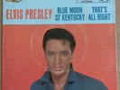 ELVIS 45 PICTURE SLEEVE ONLY BLUE MOON OF KENTUCKY/THAT'S ALL RIGHT RCA 447-0601