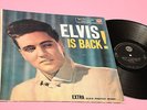 ELVIS PRESLEY LP IS BACK ORIG ITALY 1960 COPERTINA APRIBILE CARTONATA TOP RARE