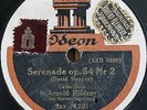 Földesy. Popper (Serenade)+Herbert (Serenade). Odeon 76231/2. NM-