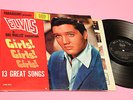 ELVIS PRESLEY LP GIRLS GIRLS GIRLS ORIG ITALY 1962