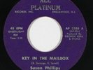 Northern Soul 45 SUSAN PHILLIPS Key In The Mailbox/Just How Long on All Platinum