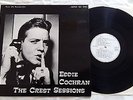VERY RARE LP OF EDDIE COCHRAN, THE CREST SESSIONS ON RAVE ON, INCL. INLAY