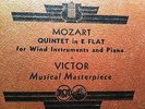 1930  ERWIN SCHULHOFF Piano TAFFANEL Woodwind Ensemble Mozart Quintet in E Fl 78
