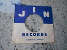 JIN 45 rpm Record Company Sleeve R&B Soul Funk Blues Rock Louisiana