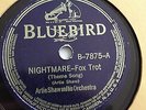 Artie Shaw - 78rpm single 10-inch – BLUEBIRD #B-7875 Nightmare