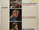 HMV ASD 655 JACQUELINE DU PRE: ELGAR CELLO CONCERTO RED SEMI STEREO LP