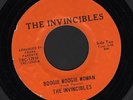 (Hear) 1970s Invincibles Indiana Pvt Label Garage Soul 45 (Boogie Woogie Woman)