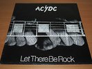 AC/DC Let There Be Rock Aussie Albert Productions Red Roo Label LP Vinyl Record