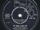 Martha & The Vandellas - My Baby Loves Me 45 Tamla Motown TMG549