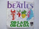 THE BEATLES - OB-LA-DI, OB-LA-DA 45 7'' EP PORTUGAL PARLOPHONE LMEP 1350 RARE EX