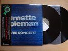 ORNETTE COLEMAN Paris Concert JAPAN ORIG DOUBLE LP W/OBI TRIO PA-7169 70