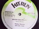 BOBBY MELODY JAH LION Anger & Strife TEAM ALL STARS DUB ROOTS REGGAE HIT RUN 12