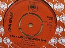 JOAN REGAN Don't Talk To Me About Love / I'm No Toy UK 7