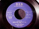 FIVE SOUNDS Greatest Gift Of All/Chalypso Baby RARE DOO-WOP 45 Original DEB Hear