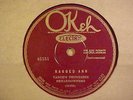 VANCE'S TENNESSEE BREAKDOWNERS   TENNESSEE BREAKDOWN / RAGGED ANN   OKEH 45151