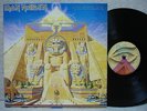 IRON MAIDEN POWERSLAVE 1989 LP PICTURE & LYRIC W/INSERT NM   MINT- Promo