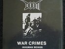 DOOM - War Crimes Inhuman Beings L.P. PUNK CRASS ANTISECT KBD RARE