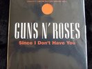 RARE GUNS N' ROSES SINCE I DON'T HAVE YOU ORANGE VINYL UK IMPORT 45RPM SEALED