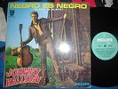 JOHNNY HALLYDAY,RARE,LP, VENEZUELA, NEGRO ES NEGRO, PHILIPS MONO,VG+++,LISTEN