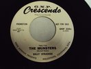 BILLY STRANGE - THE MUNSTERS & GOLDFINGER VG 45 RPM PROMO CRESCENDO 334 RECORD