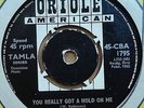 MIRACLES YOU REALLY GOT A HOLD ON ME ORIGINAL 1962 UK ORIOLE 45 CLIP
