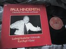 LUDWIG HOELSCHER CELLO WORKS of HINDEMITH w/ Kurt Rapf Piano MPS STEREO Germany