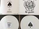 Motörhead record vinyl , on parole double white vinyl never been played