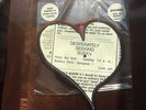 Madonna INTO THE GROOVE HEART SHAPED AMBER TINTED PICTURE DISC RARE 