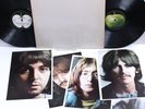THE BEATLES WHITE ALBUM VINYL LP 1969 APPLE UK PRESSING +PHOTOS/POSTER N.MINT