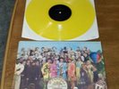 THE  BEATLES SGT. PEPPERS LONELY HEARTS CLUB BAND YELLOW COLORED VINYL LP/import