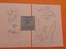 UFO SIGNED FLYER CONCERT FULL LINE UP FIST RARE TICKET STUB LEICESTER