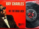 RAY CHARLES HIT THE ROAD JACK 1964 UNIQUE RARE THICK GLOSSY COVER EXYUG 7“PS EP