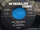 Original NYC Doo Wop 45 : The Continentals   Fine, Fine, Frame   Whirlin Disc