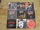 THE DAMNED 9 VINYL SINGLES 7 INCH RECORD SMASH IT UP GIGOLO ELOISE BLACKOUT