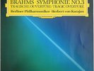 BRAHMS Symphony n.3/ Overture KARAJAN/BERLINER DGG 427496-1 digital LP 1989