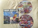 RARE CHROME, SMOKE & FIRE HOT ROD MUSIC BY ROBT. WILLIAMS DOUBLE 91 PIC DISCS