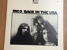 MC5 Back In The USA LP RARE 1977 UK Pressing with promo info sheet