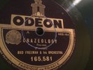 78 rpm HOT JAZZ BUD FREEMAN Crazeology/I Cant Help Lovin' Od (Fr 1929 press) E+