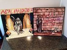 Set of Original 1984, 85 Metal Massacre V, VI Metal Blade Records