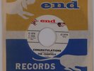 THE CHANTELS: Congratulations / If  You Try END NM Stock Girl Group Soul 45