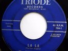 THE FOUR KNIGHTS 45 La La / Tic-Toc DOO WOP Original e7403