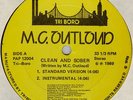 PAUL C - M.C. Outloud - Clean & Sober / I'll Put A Hurtin