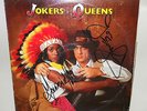 RARE - JOKERS and QUEENS LP VINYL HAND SIGNED BY JON ENGLISH & MARCIA HINES