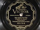78 RPM -- Thomas Morris and His Seven Hot Babies, Victor 20179 , EE+  Jazz