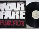 WARFARE PURE FILTH NEAT 1021 UK Pressing Vinyl LP